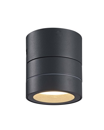 SALER * FOCO // APLIQUE IP65 1L*GX53 GRIS OSCURO